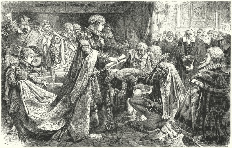 Szlachta holenderska przed Małgorzatą Parmeńską, gubernatorem hiszpańskich Niderlandów, 1559 autorstwa German School