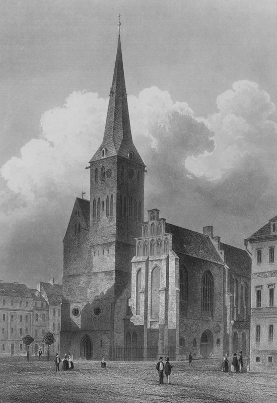 Nikolaikirche, Berlin (staloryt) autorstwa German School