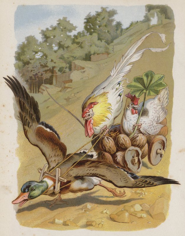 Wataha Ragamuffinów (chromolitho) autorstwa German School