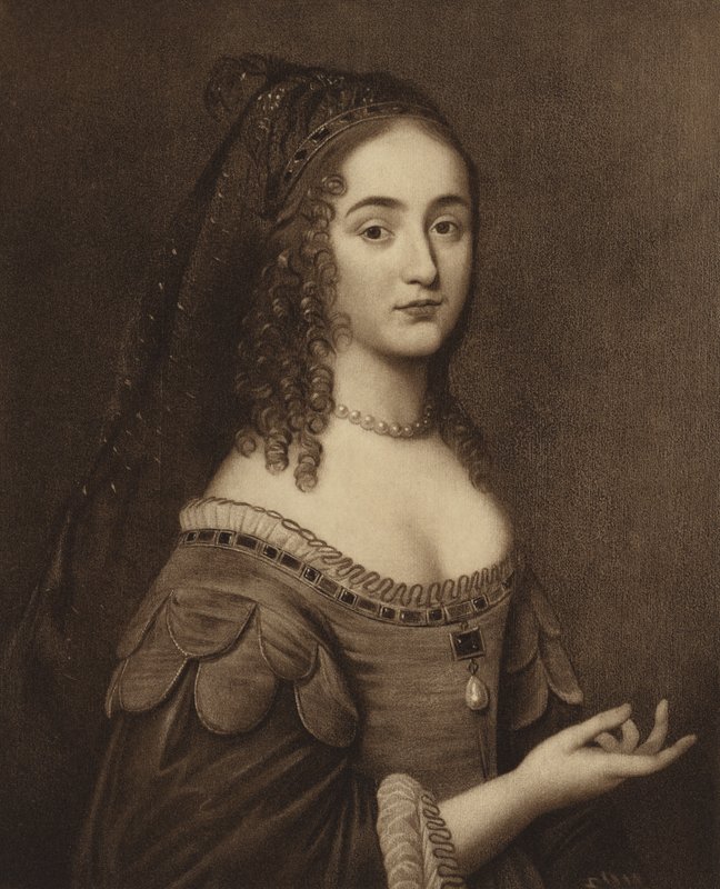 Henrietta Maria autorstwa Gerrit van Honthorst