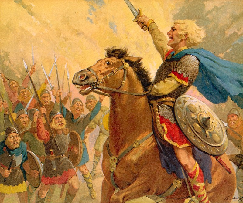 Hereward the Wake autorstwa Gerritt Vandersyde