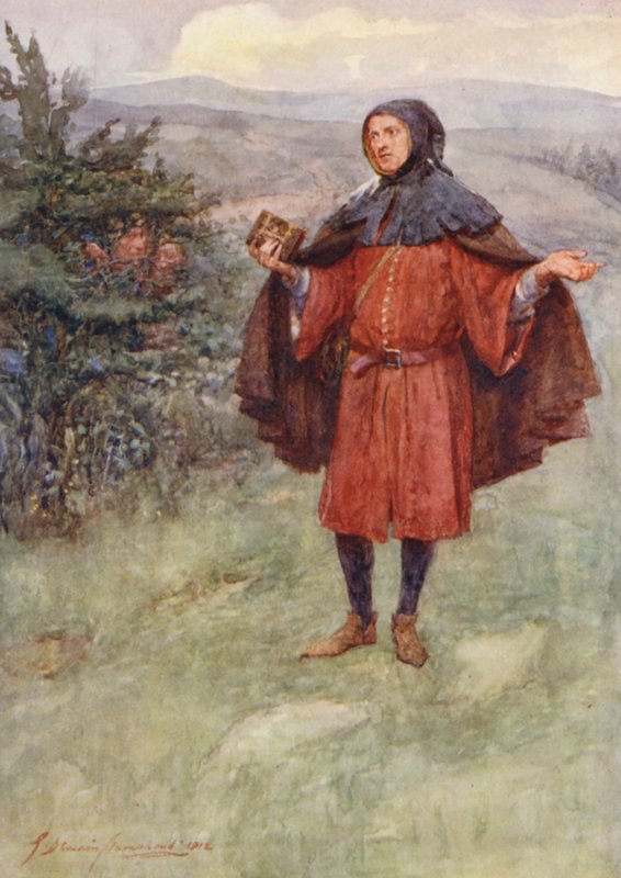 Szekspir, Król Henryk VI (kolorowa litografia) autorstwa Gertrude E. Demain (after) Hammond