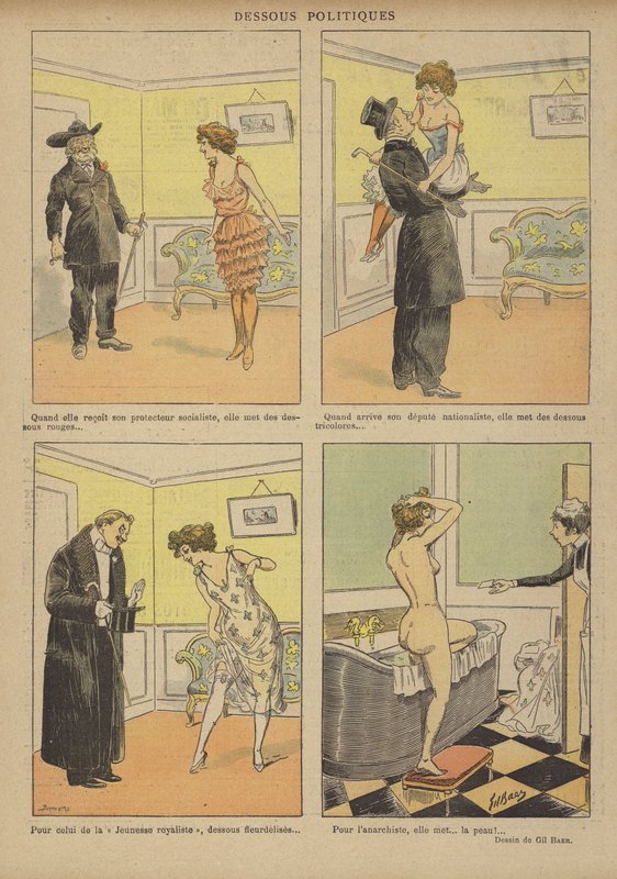 Ilustracja do Le Rire autorstwa Gil Baer