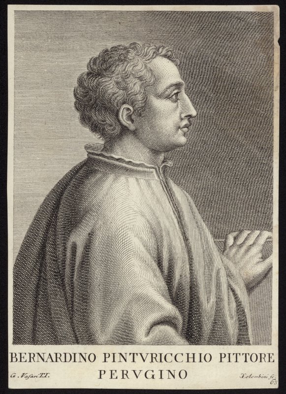 Bernardino di Betto autorstwa Giorgio Vasari