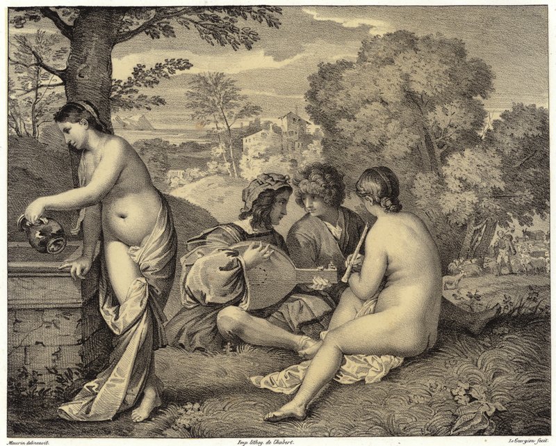 Koncert wiejski autorstwa Giorgione 147778 1510 after Giorgione 147778 1510 after