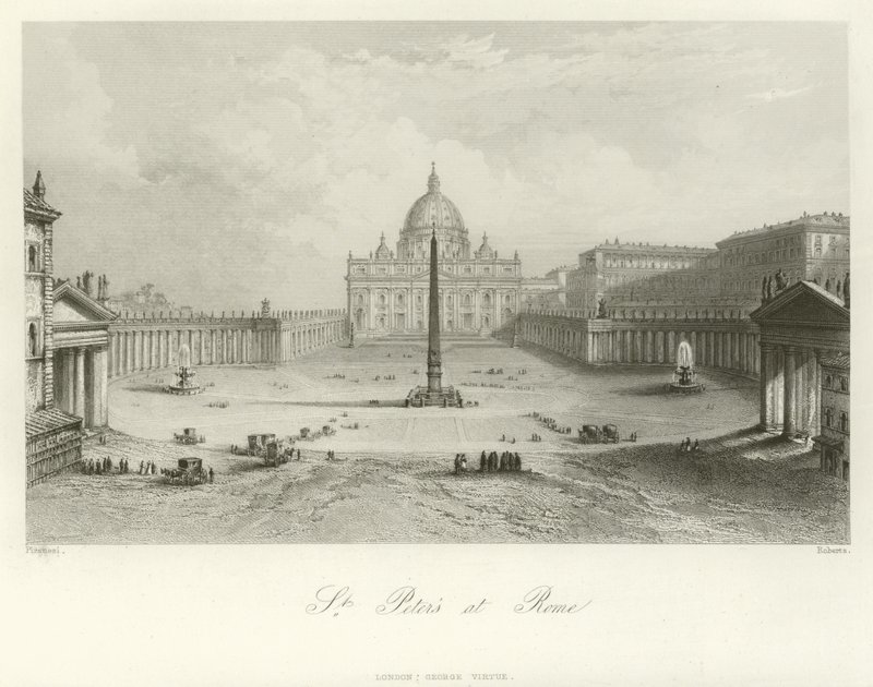 Piotra w Rzymie autorstwa Giovanni Battista Piranesi