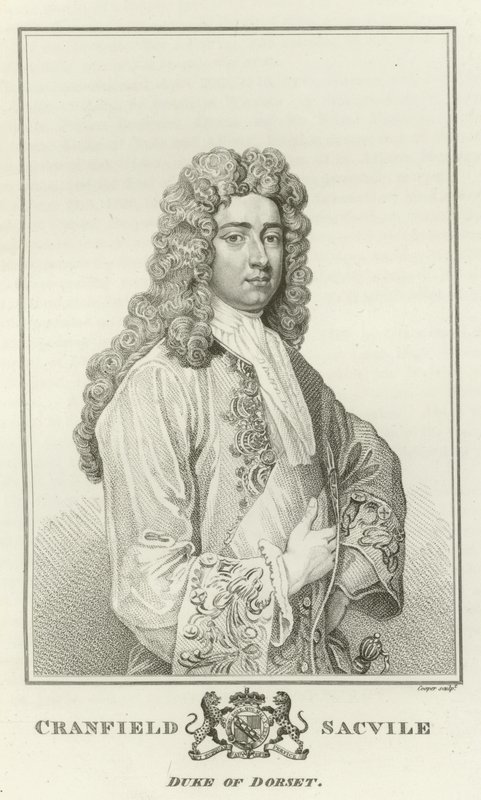 Cranfield Sacvile, książę Dorset autorstwa Godfrey Kneller