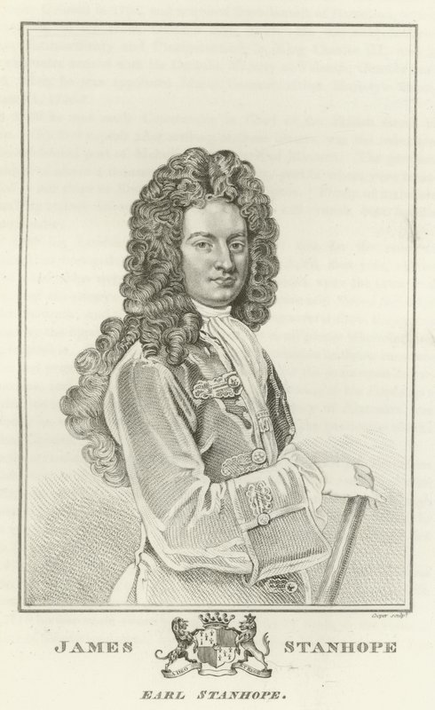 James Stanhope, hrabia Stanhope autorstwa Godfrey Kneller