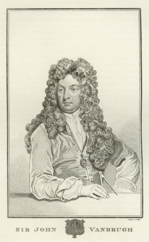 Sir John Vanbrugh autorstwa Godfrey Kneller