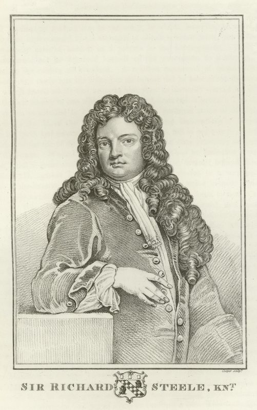 Sir Richard Steele, Rycerz autorstwa Godfrey Kneller