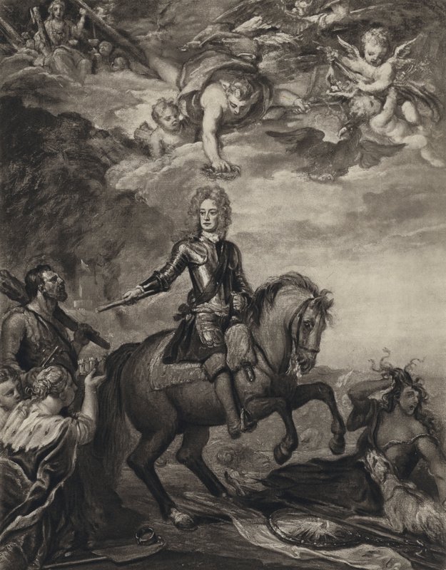 John Churchill, książę Marlborough (lito) autorstwa Godfrey (after) Kneller