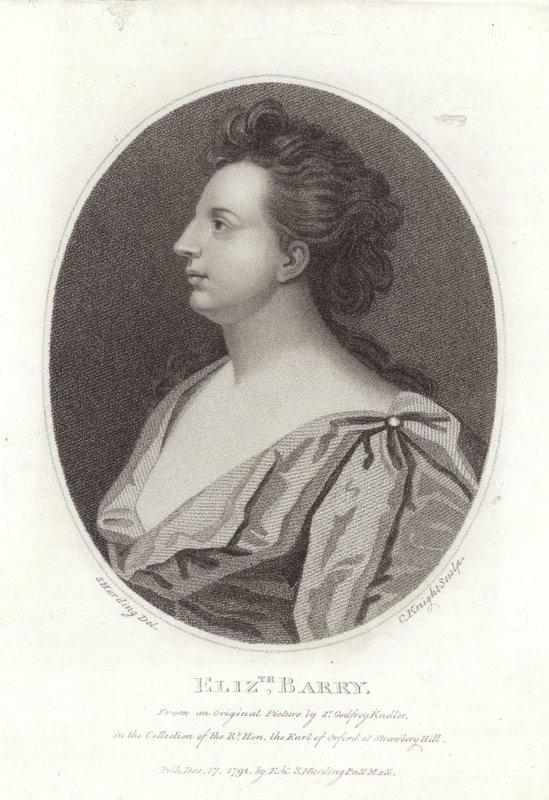 Elżbieta Barry autorstwa Godfrey Kneller