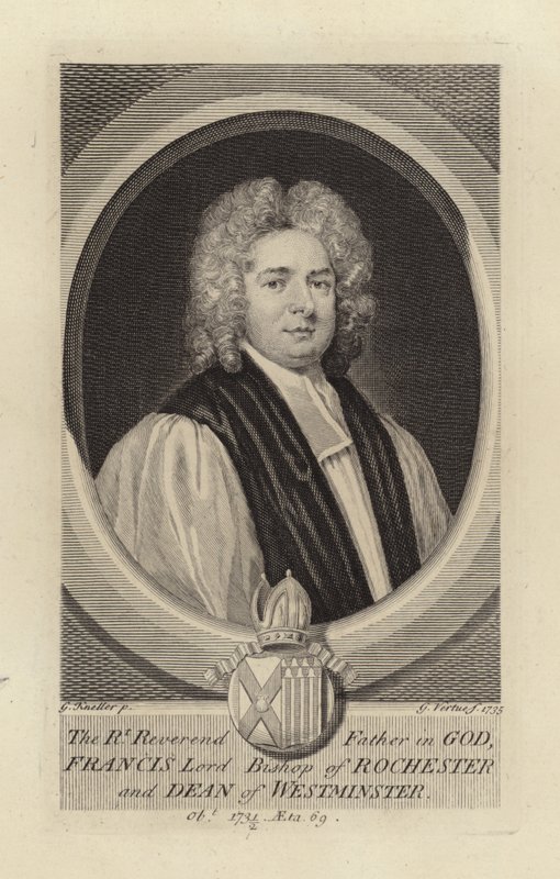 Franciszek Lord Biskup Rochester autorstwa Godfrey Kneller