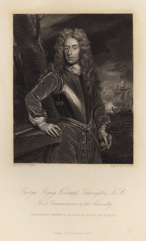 George Byng Wicehrabia Torrington autorstwa Godfrey Kneller
