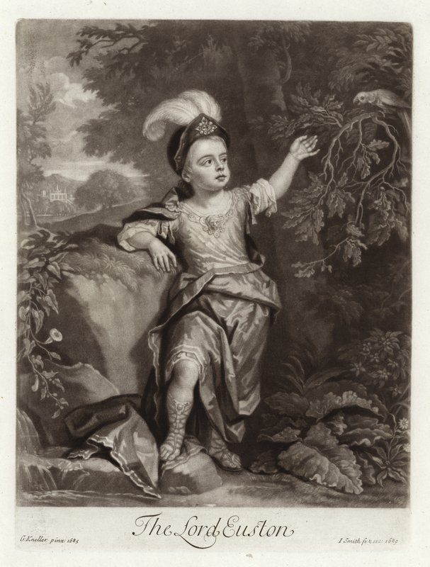 Portret Charlesa Fitzroya autorstwa Godfrey Kneller