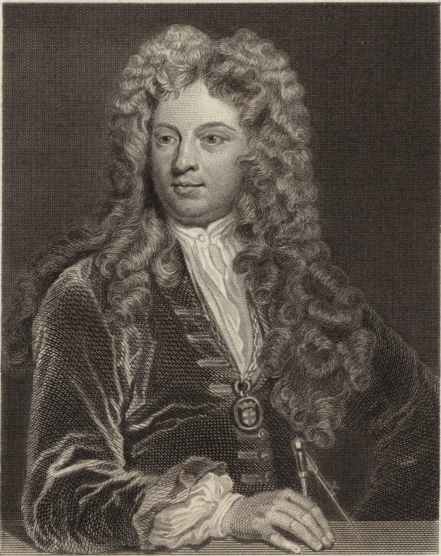 Sir John Vanbrugh autorstwa Godfrey Kneller