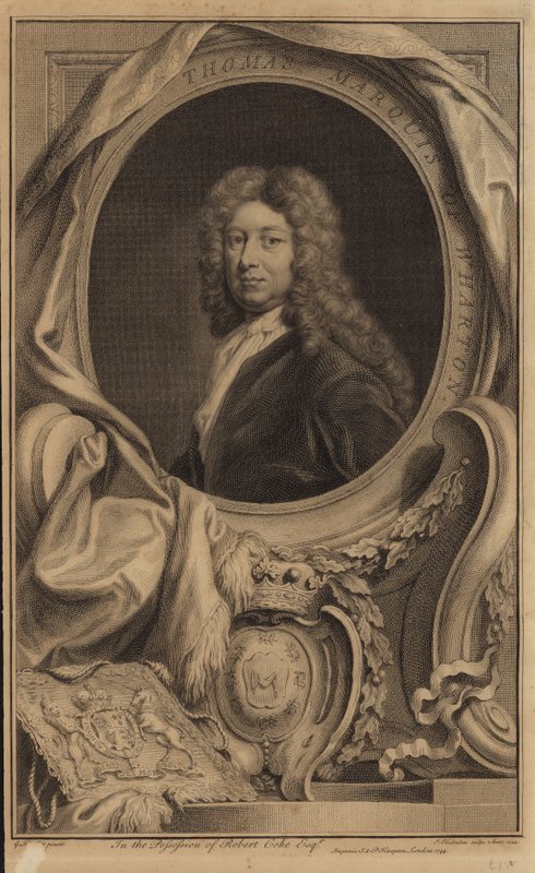 Thomas Wharton autorstwa Godfrey Kneller
