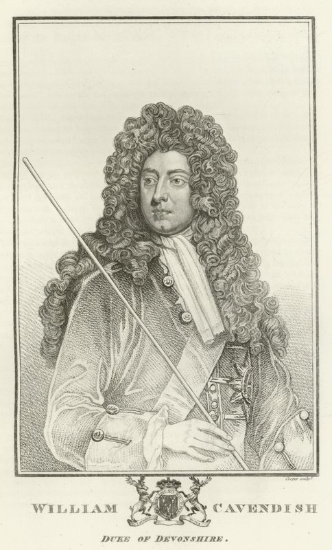 William Cavendish, książę Devonshire autorstwa Godfrey Kneller
