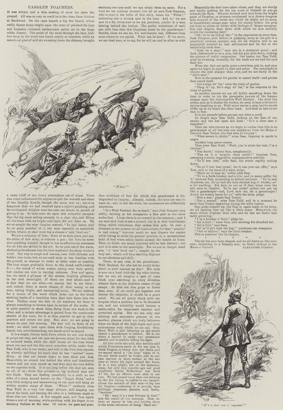 Kłusownicy z Carglen autorstwa Gordon Frederick Browne