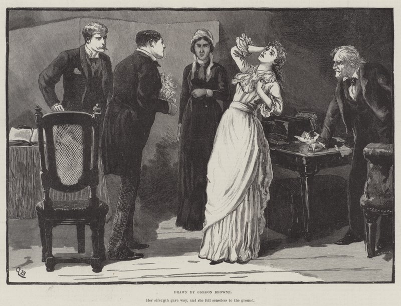 Miser Farebrother, autorstwa B L Farjeona autorstwa Gordon Frederick Browne