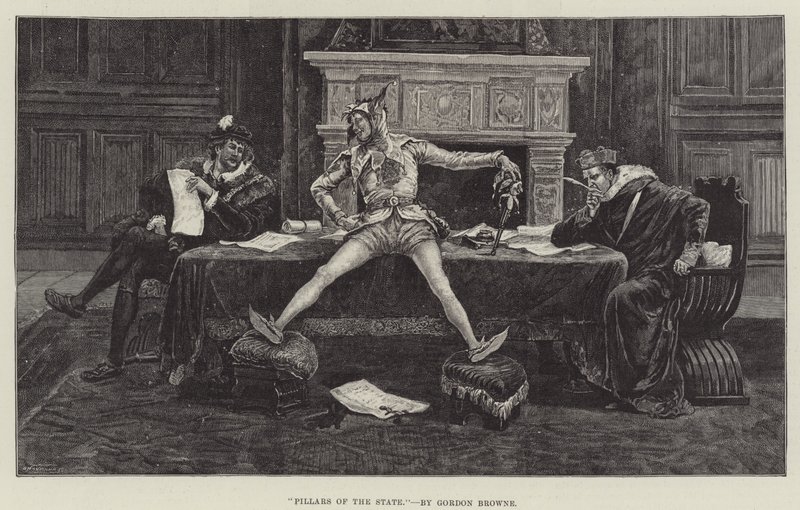 Filary Państwa autorstwa Gordon Frederick Browne