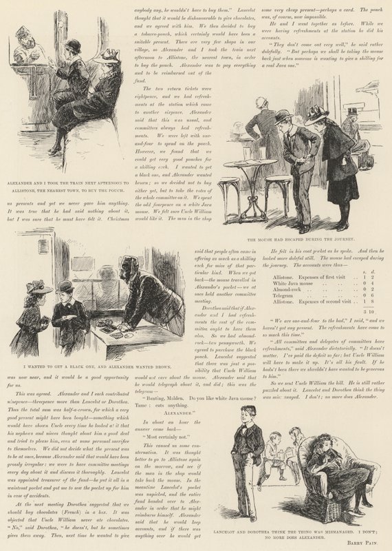 Prezent wuja Williama — Barry Pain autorstwa Gordon Frederick Browne