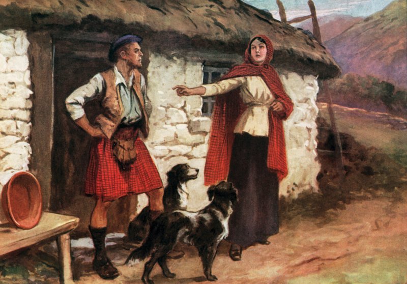 Ilustracja do Opowieści o kotle autorstwa Gordon Frederick after Browne