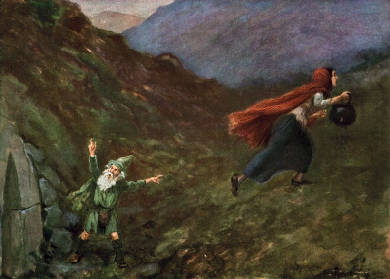 Ilustracja do Opowieści o kotle autorstwa Gordon Frederick after Browne