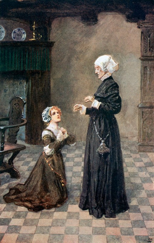 Zaczął się do niej żałośnie modlić o przebaczenie autorstwa Gordon Frederick Browne