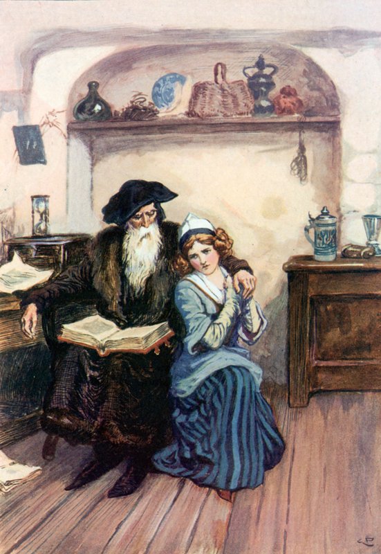 „Głupie dziecko, które szuka swoich dziewczęcych sekretów” autorstwa Gordon Frederick Browne