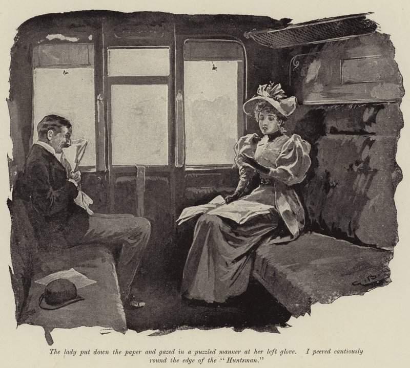 Ilustracja do „Tylko opowiadania”, autorstwa Arthura Hughes autorstwa Gordon Frederick Browne