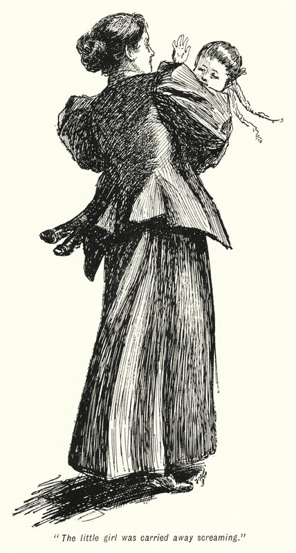 Ilustracja do Historii poszukiwaczy skarbów autorstwa E Nesbita (lito) autorstwa Gordon Frederick Browne