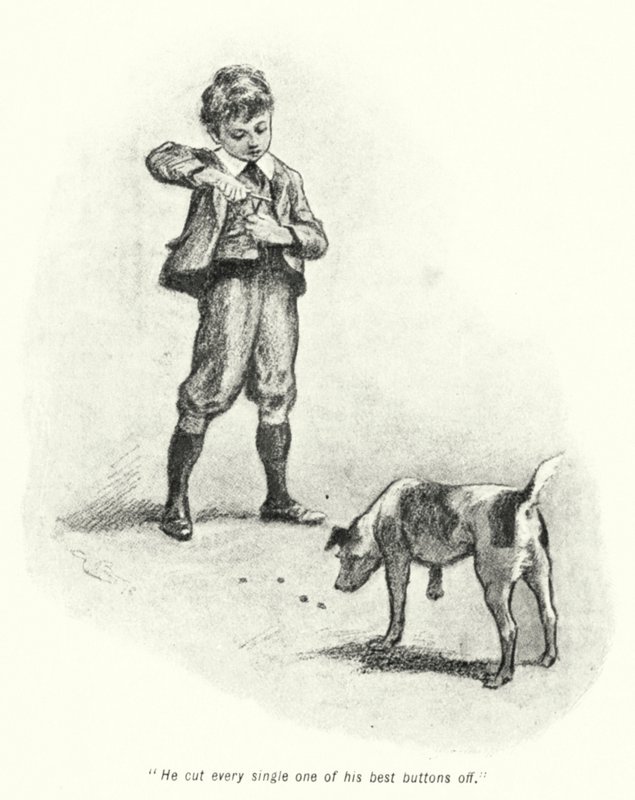 Ilustracja do Historii Poszukiwaczy Skarbów autorstwa E Nesbita (lito) autorstwa Gordon Frederick Browne