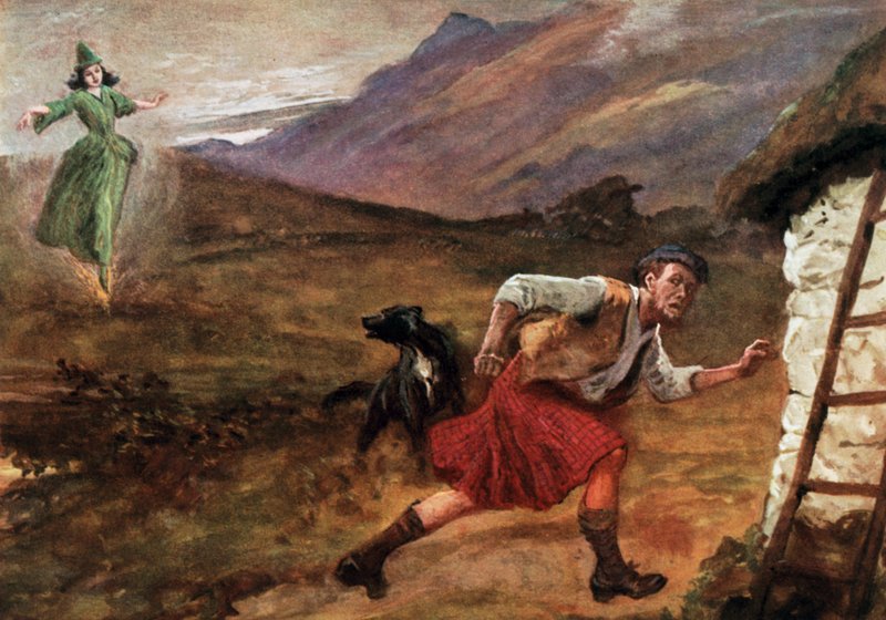 Ilustracja do Opowieści o kotle autorstwa Gordon Frederick Browne