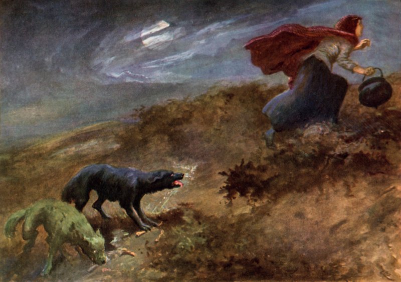Ilustracja do Opowieści o kotle autorstwa Gordon Frederick Browne
