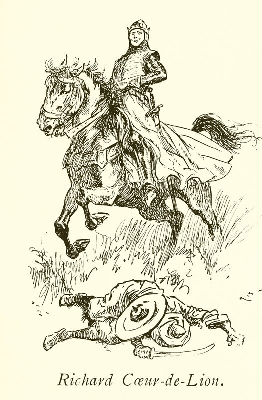 Król Ryszard I autorstwa Gordon Frederick Browne