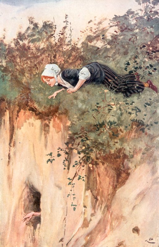 Małgorzata . . . Szybuje swoim ciałem do przodu jak wąż autorstwa Gordon Frederick Browne