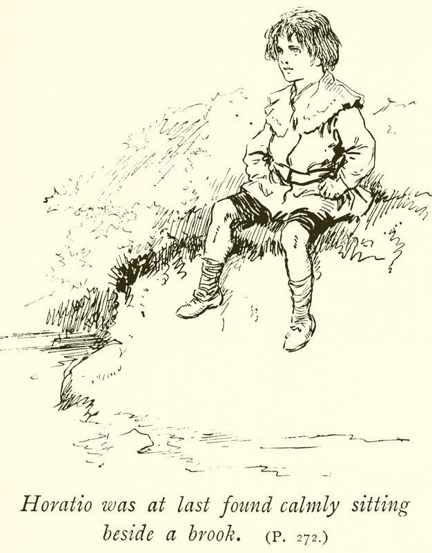 Nelson jako chłopiec autorstwa Gordon Frederick Browne