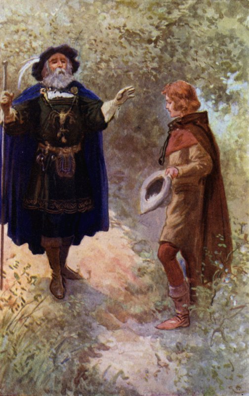 Orlando i książę autorstwa Gordon Frederick Browne
