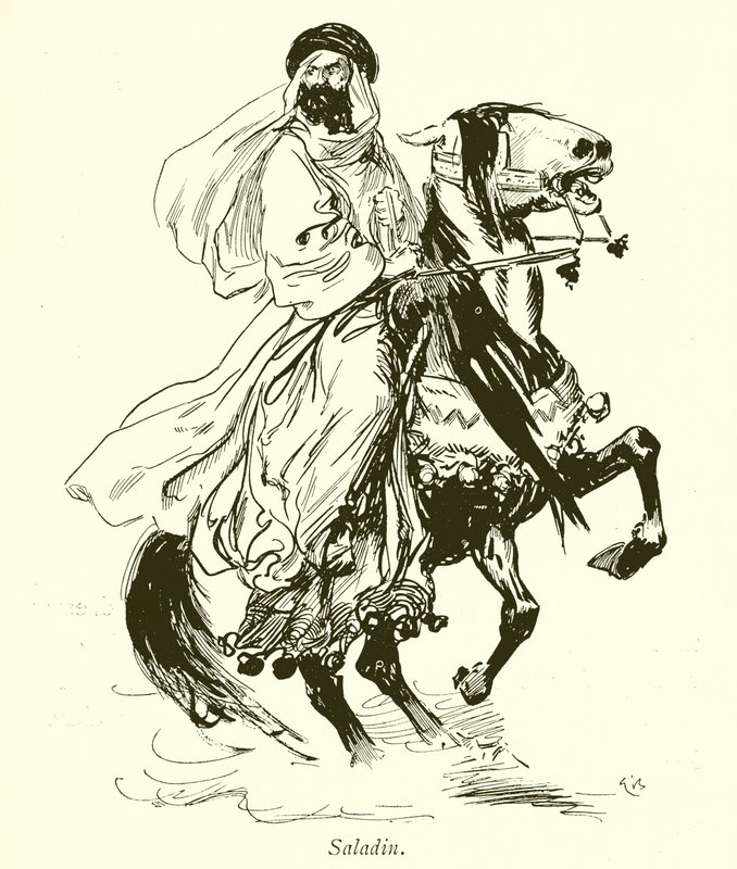 Saladyn autorstwa Gordon Frederick Browne