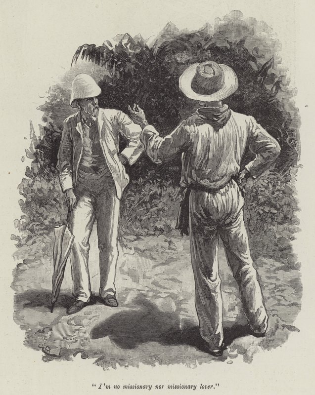 Uma, czyli plaża Falesa, Robert Louis Stevenson autorstwa Gordon Frederick Browne