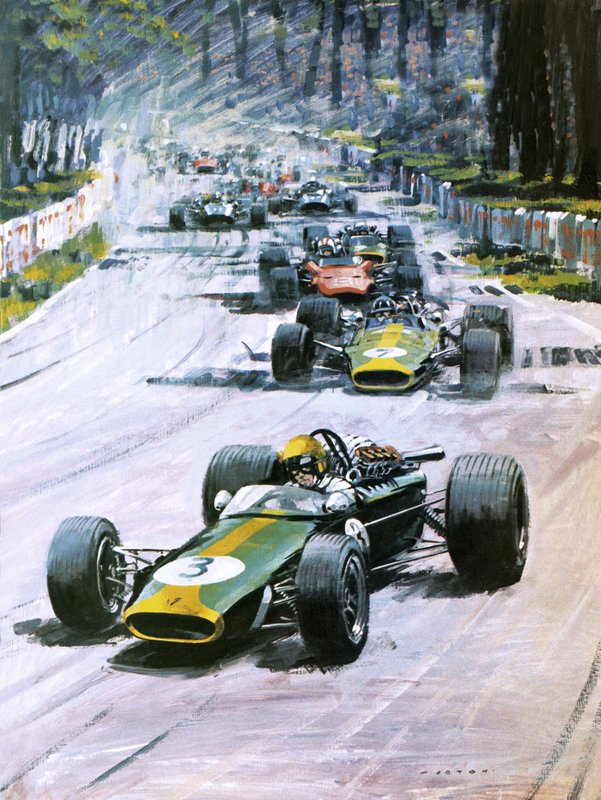 1967 Grand Prix Francji autorstwa Graham Coton