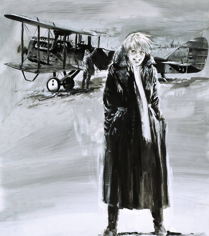 Amelia Earhart autorstwa Graham Coton