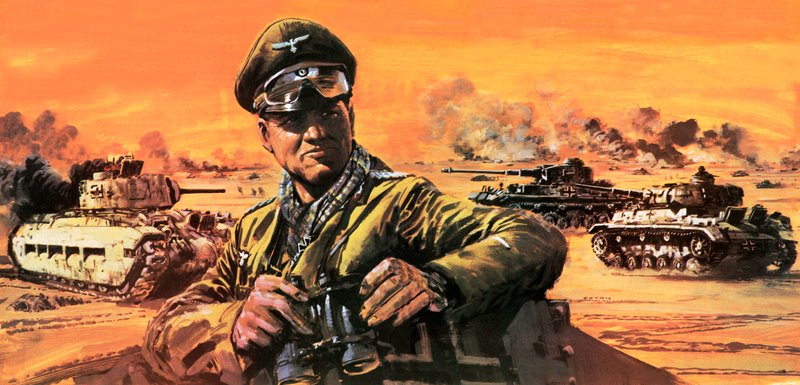 Rommel w Afryce Północnej autorstwa Graham Coton