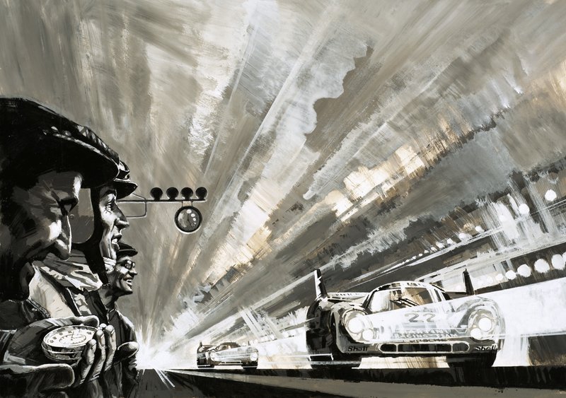 24-godzinny wyścig Le Mans autorstwa Graham Coton