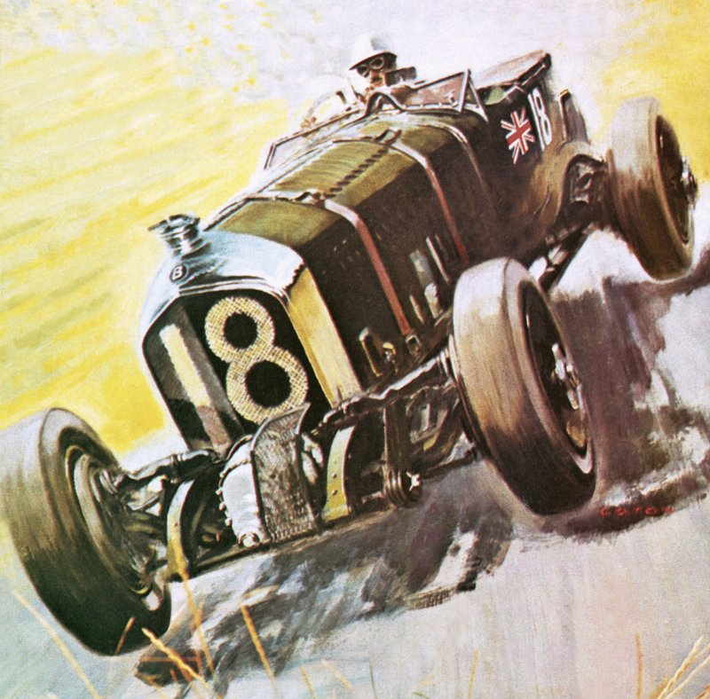 The Black Sheep Bentley autorstwa Graham Coton