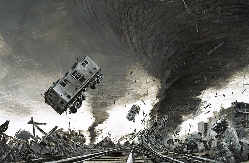 Tornado, które uderzyło w St Cloud autorstwa Graham Coton