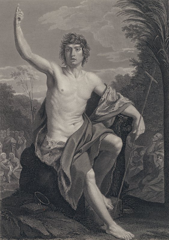 Jan Chrzciciel autorstwa Guido after Reni