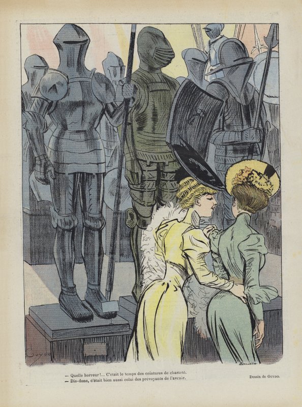 Ilustracja do Le Rire autorstwa Guillaume Le Barrois dOrgeval