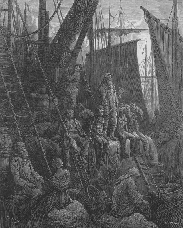 A Bord autorstwa Gustave after Dore